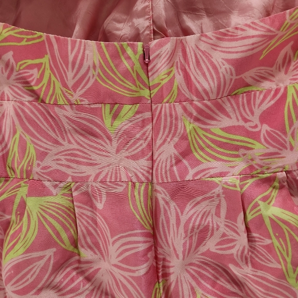Lilly Pulitzer silk halter faux wrap dress - Picture 6 of 6